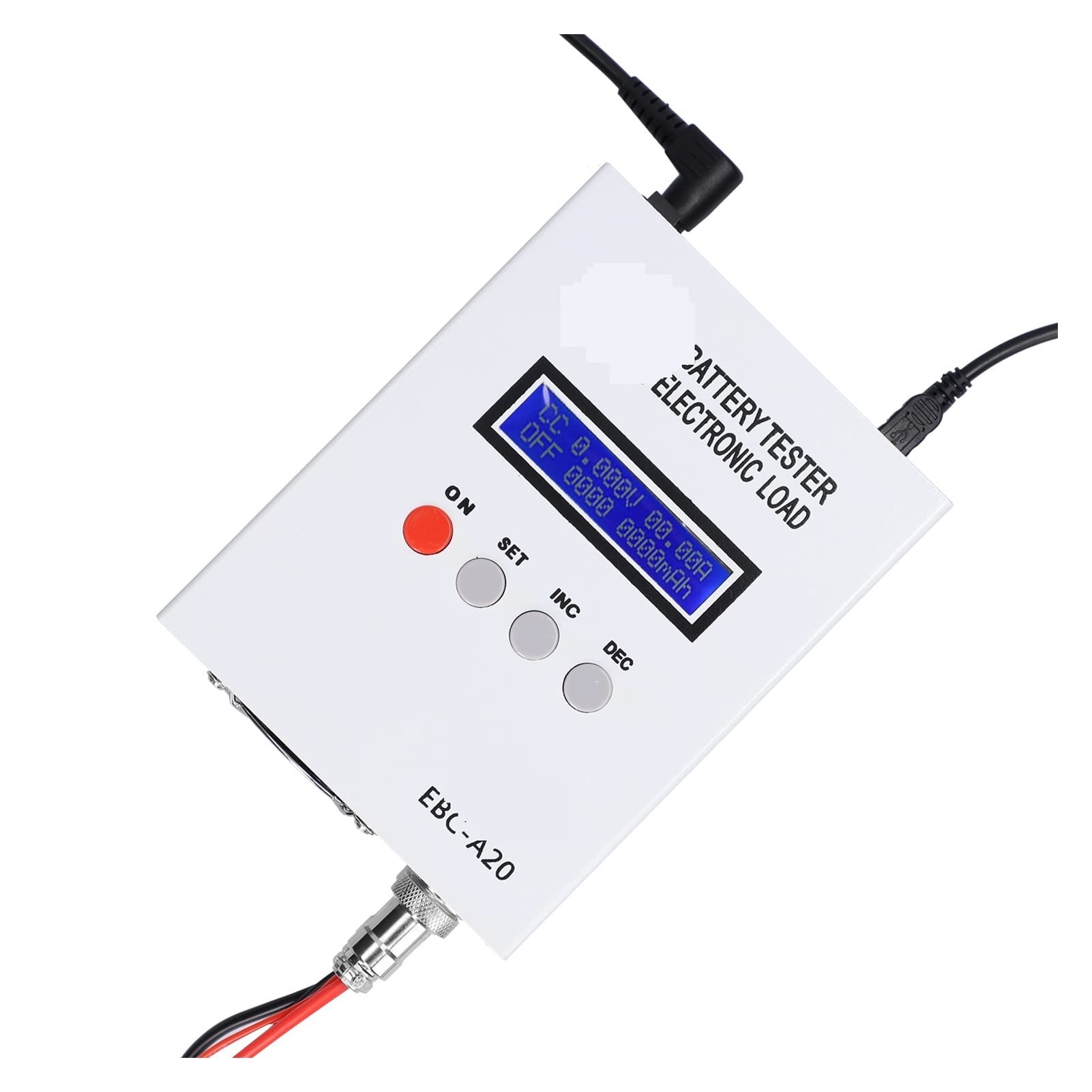 Batterietester, Batterietester 30 V 20 A 85 W Lithium-Blei-Säure-Batterien Kapazitätstestgerät 5 A Aufladen 20 A Entladeunterstützung PC-Softwaresteuerung