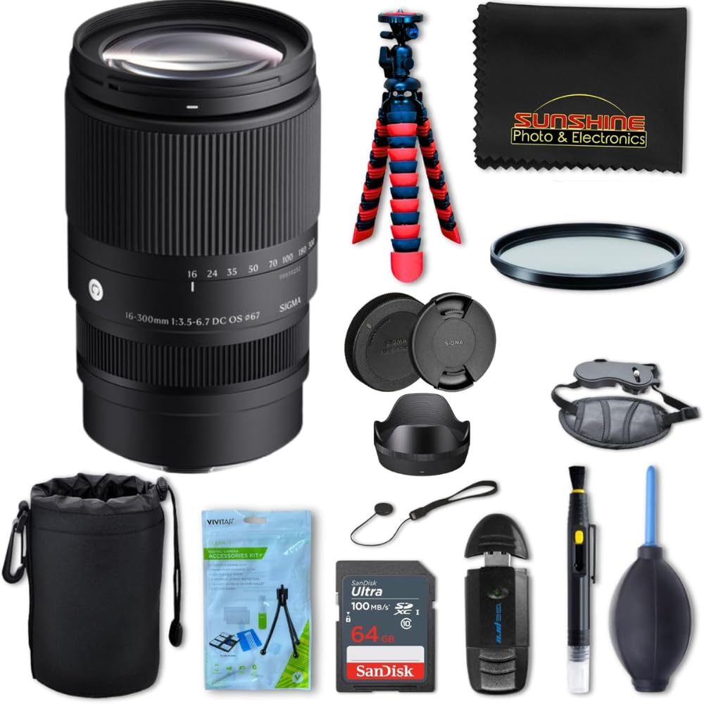 Amazon.com : Sigma 16-300mm f3.5-6.7 DC OS Contemporary Lens for
