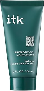 ITK Skincare Prebiotic Gel Face Moisturizer For Oily, Acne Prone Skin