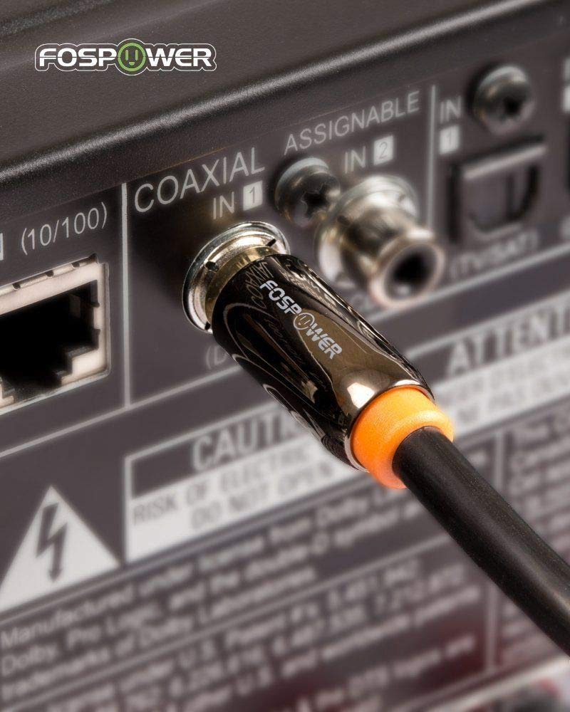 Amazon | FosPower RCA スピーカーケーブル サブウーファー