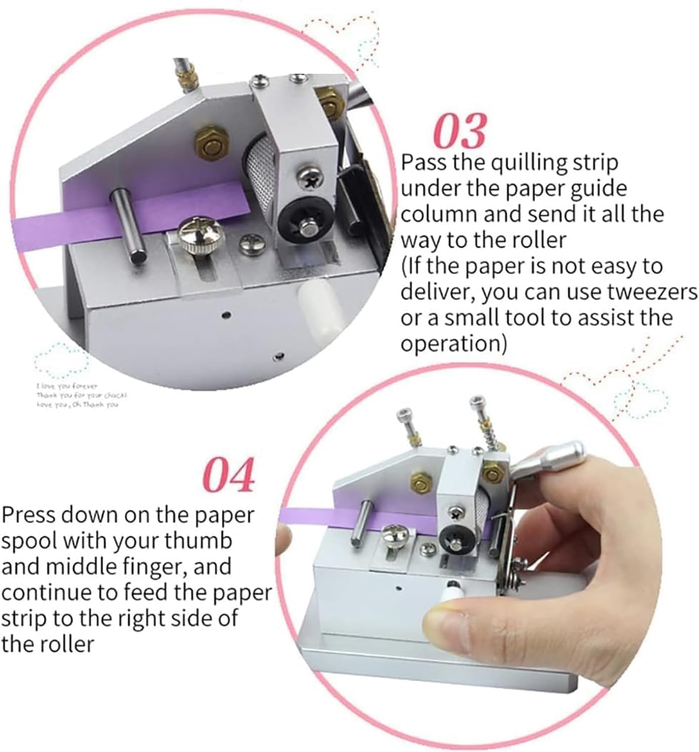 DIY Manual Paper Quilling Machine, Handmade Fringer Cutting Machine, Can Cut Tassels 0.3-2.5mm, Can Cut Strips 5-14mm, Flower Rolls Making Paper Cutting, for Craft Enthusiasts/Creative Studios