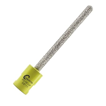 Diamond Mortar Raking Bit 5/16 x 48mm x 100mm Diamond Mortar Router for Brick Joints Mortar Removal and Tuck Pointing Masonry Stone Brick Marble 5/8-11 Thread SANLEETEK