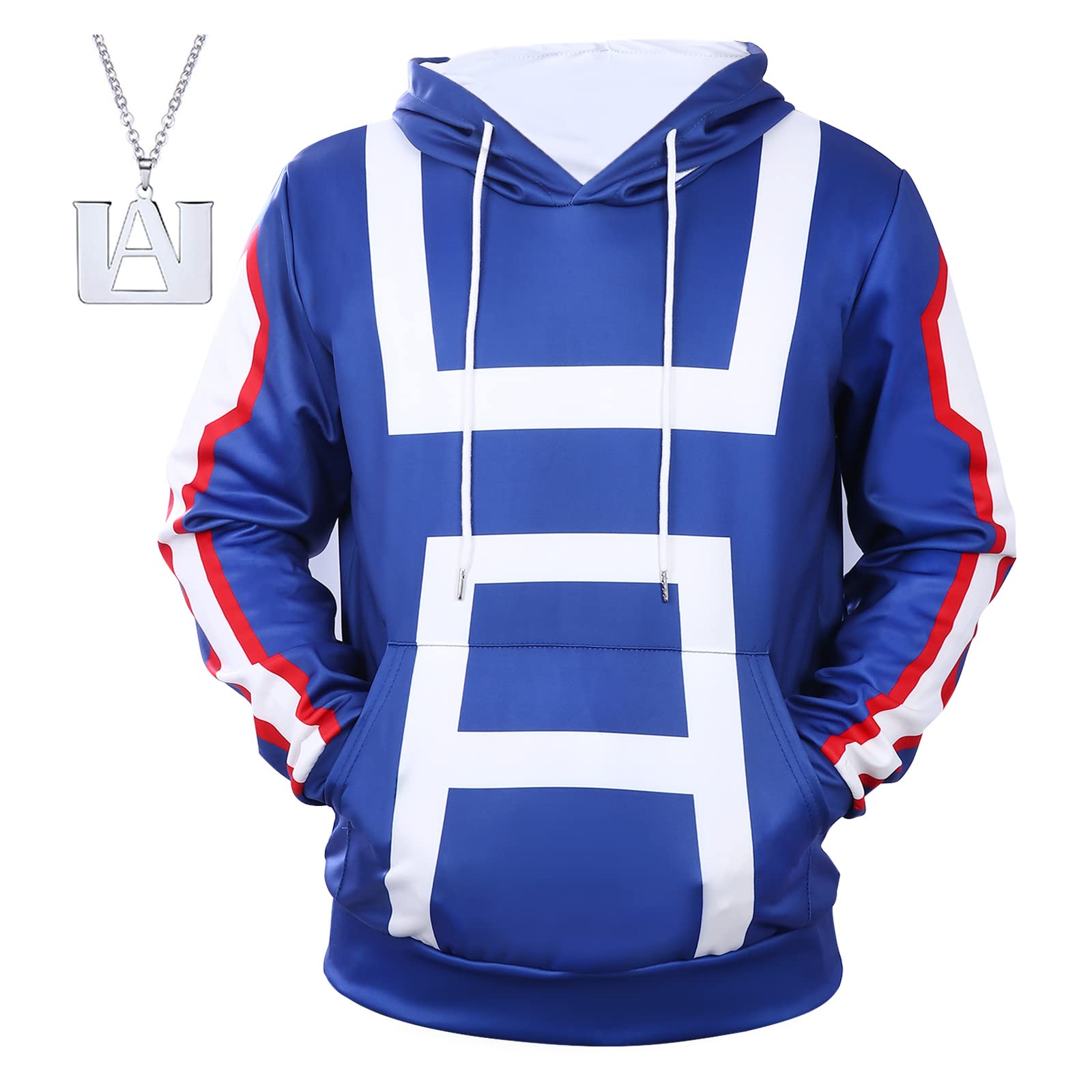Costume Ua Uniform Hoodie My Hero Academia Hoodie Full Zippered