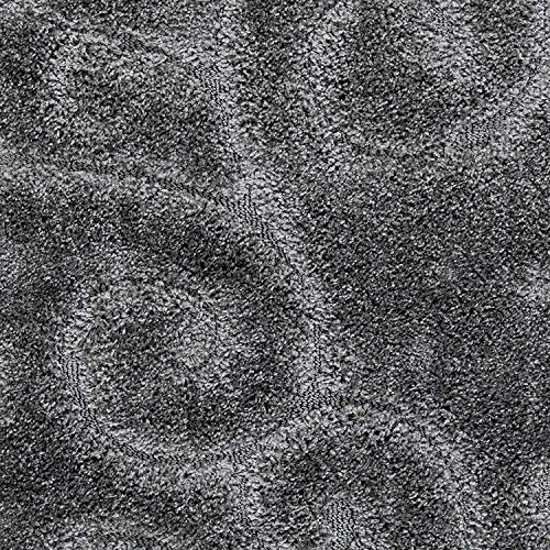 Image of Handwoven Microfibre 3D Rug for Living Room (Grey, 6 X 9 Feet, Microfibre)