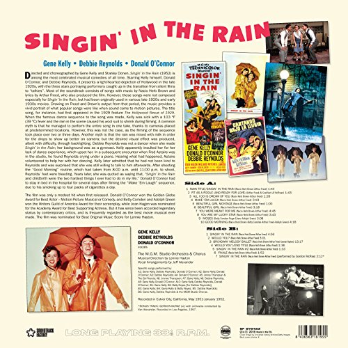Singin' in the Rain (Original Motion Picture Soundtrack) [Disco de Vinil]