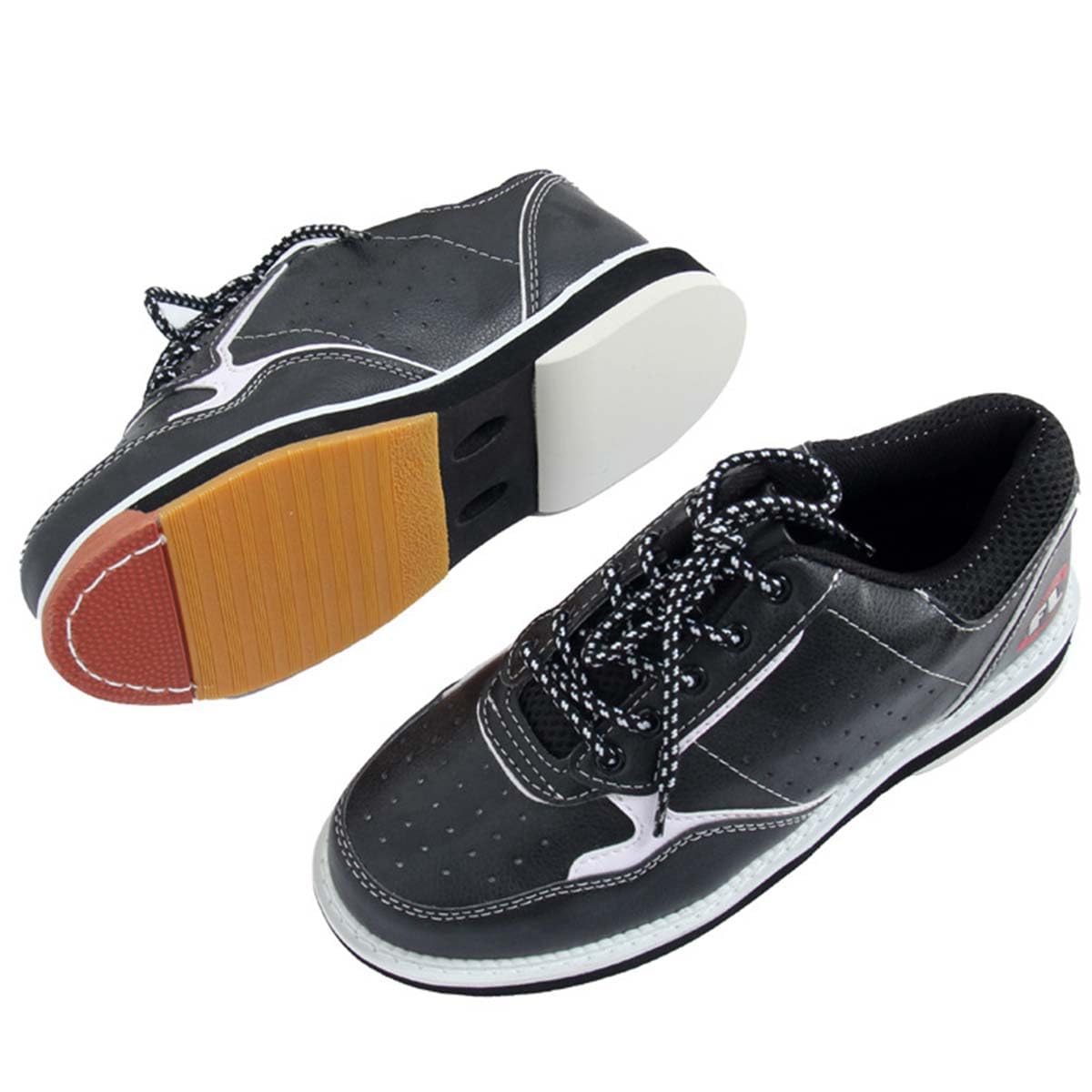 Scarpe da Bowling da Uomo Sneakers da Ginnastica con Lacci