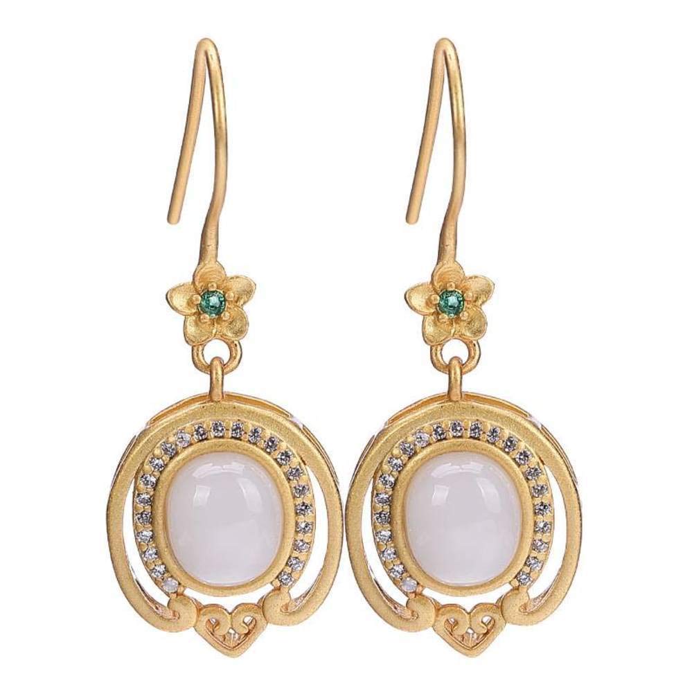 Boucles d'oreilles saphir style chinois pour sublimer vos soirées - 6