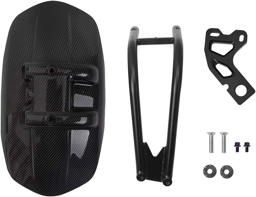 Motorcycle Rear Wheel Side Arm Fender Hugger Mudguard Cover Compatible with H-onda XADV750 X-ADV750 XADV X-ADV X ADV 750 2017 2018 2019 2020 2021 2022 2023 (Black)