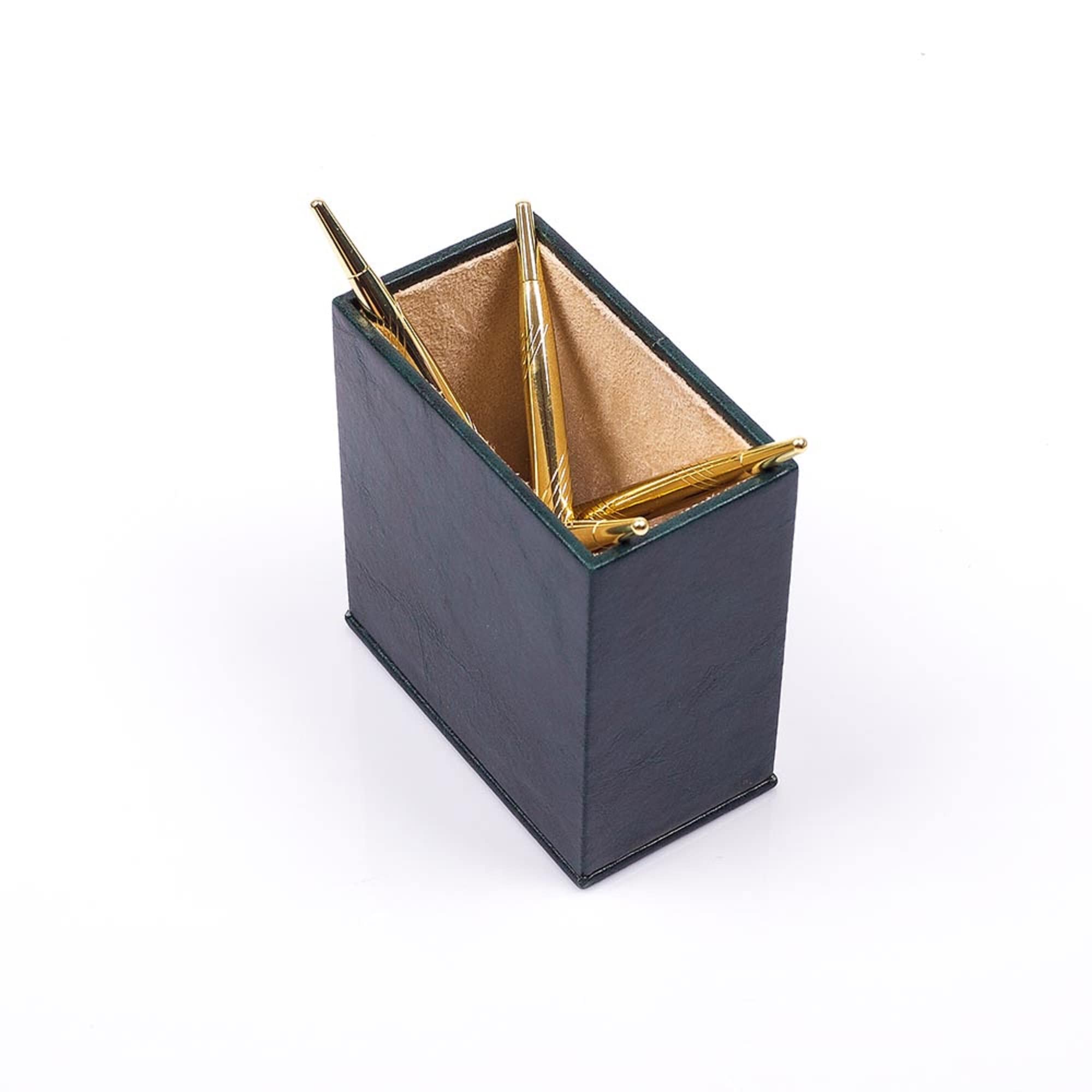 Set da scrivania in pelle, sottomano da scrivania, porta appunti, portapenne, sottobicchiere in pelle, accessori da scrivania, organizer da scrivania (5PCS)