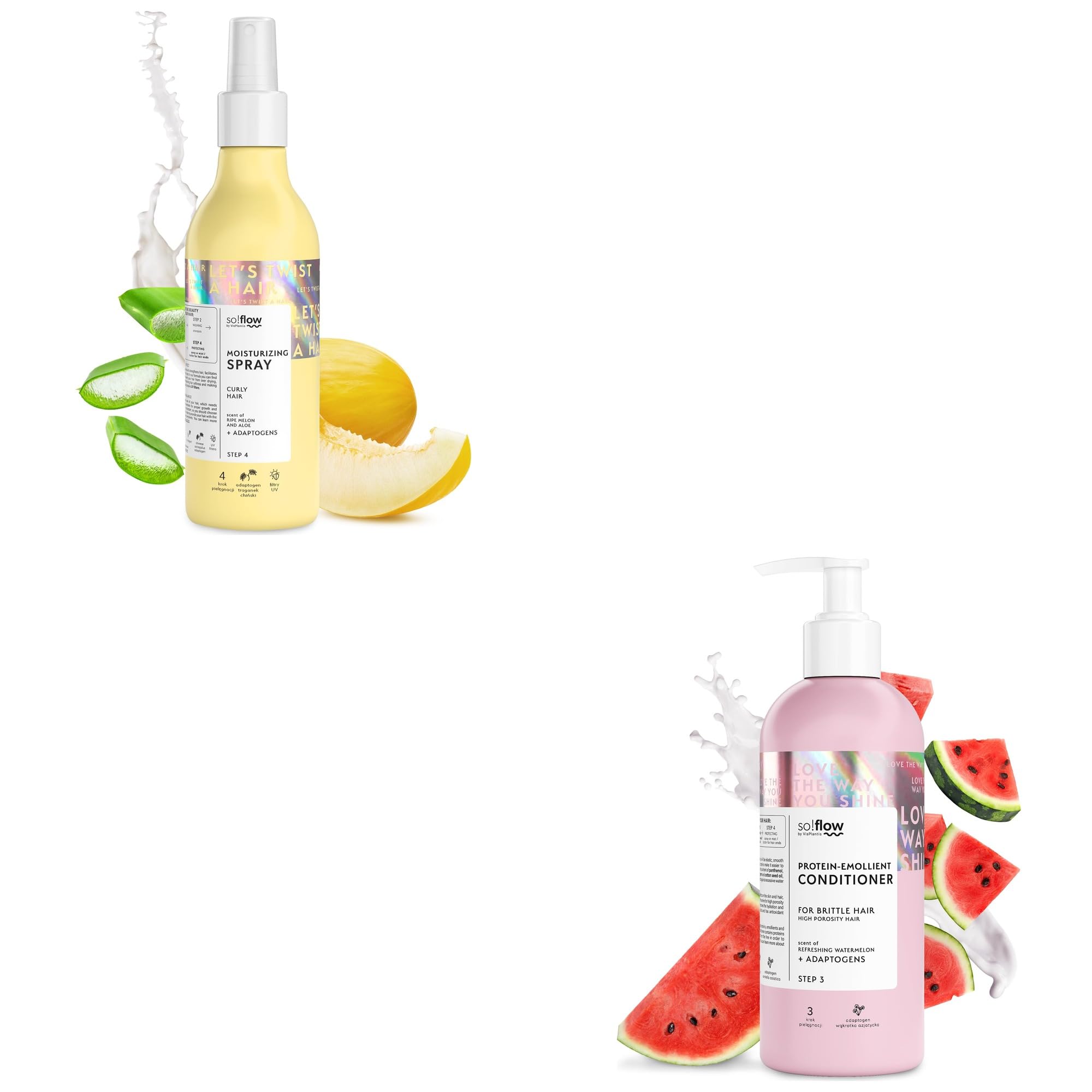 Hydratation Cheveux Frisés So!Flow Bundle Soin Capillaire Premium Luxe - 8