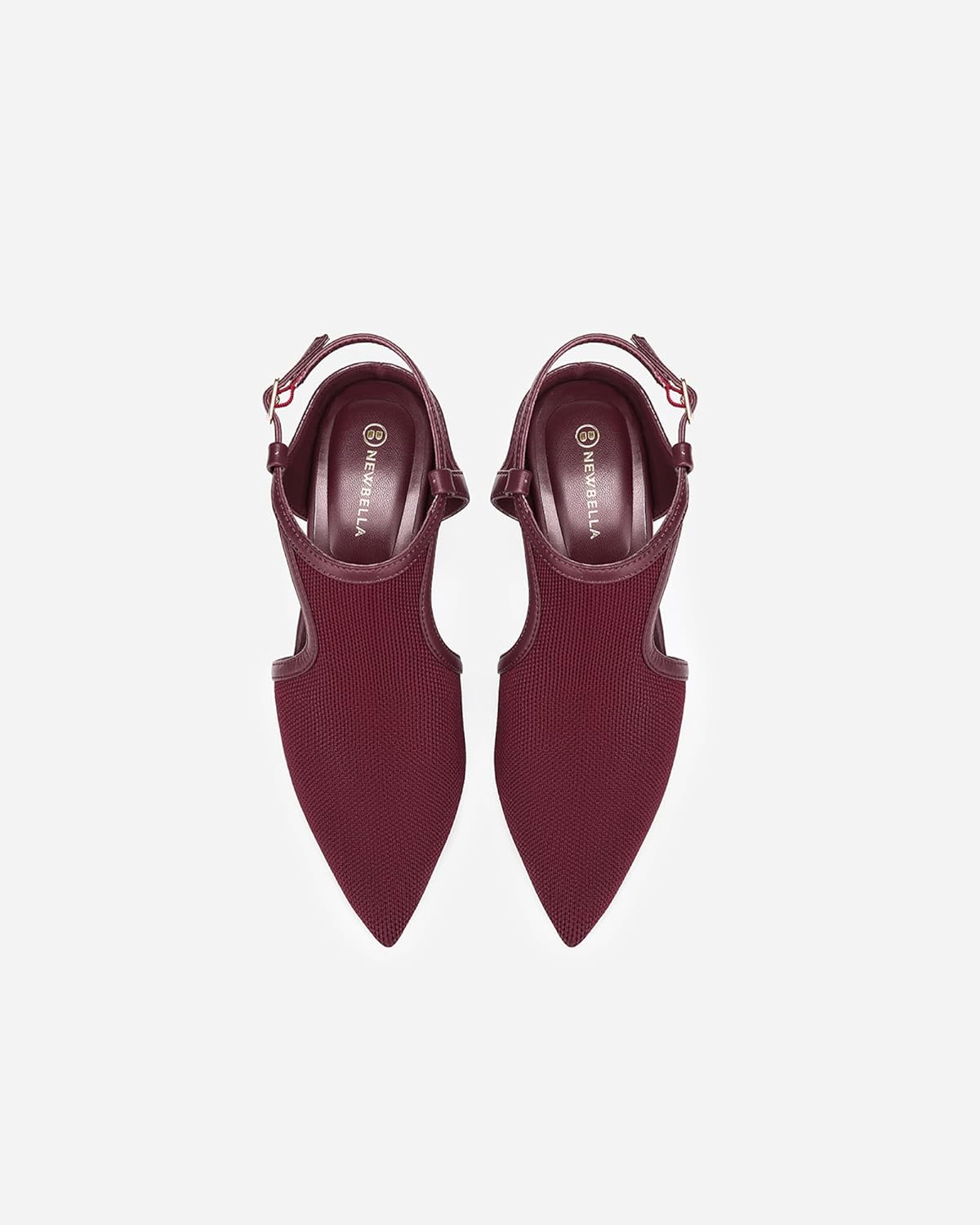 NEWBELLA Women's Sexy High Heel Sandals Strappy Pointed Toe Stiletto Heels Dressy Evening Slingback Sandals for Women - Image 4