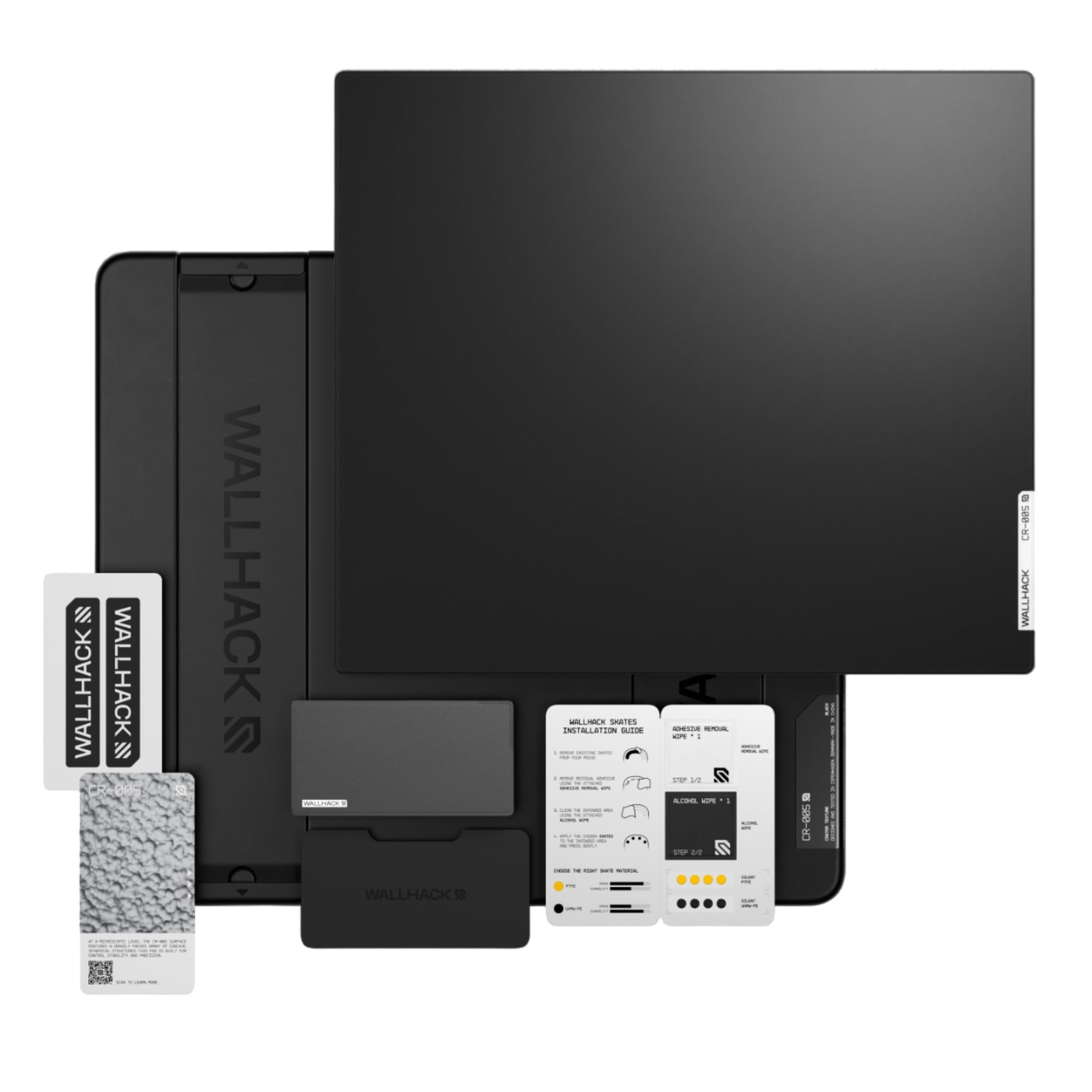 【KTKR】CR-005 Wallhack Amazon.com: Wallhack CR-005 Glass Gaming Mouse Pad, 20x17.3 in