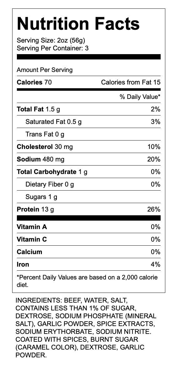 Dietz & Watson Pre-Sliced Pastrami, 6 oz