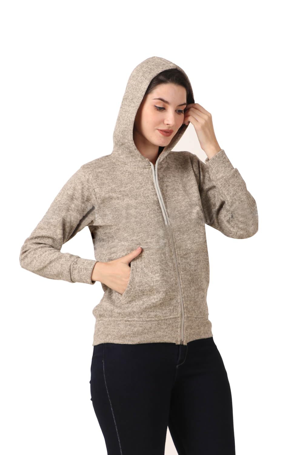 Winter Wear Fleece Hooded Sweatshirt for Men and Women-picture-44