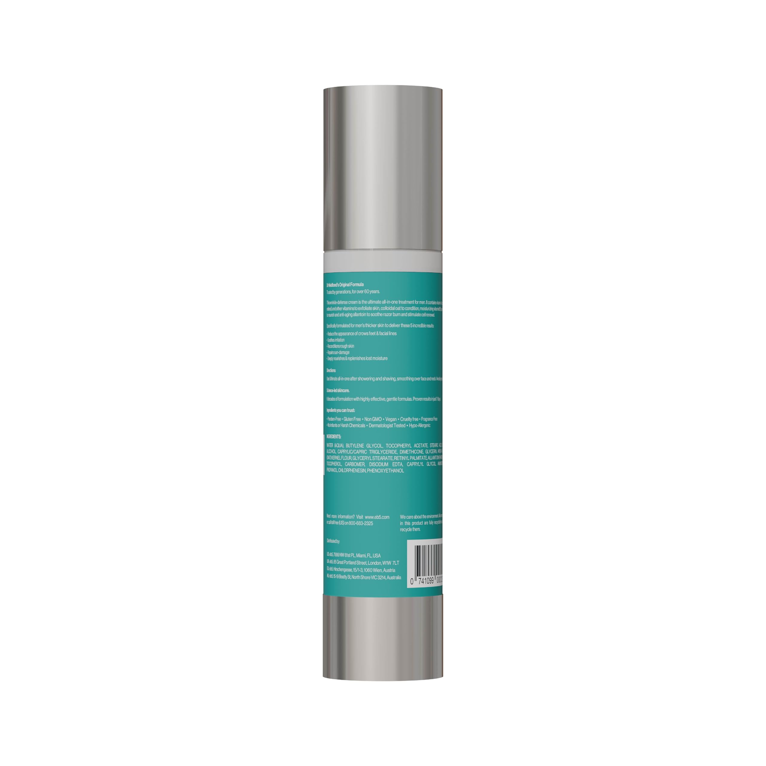 eb5 Men’s All-in-One Anti-Aging Face Cream with Retinol and Vitamins