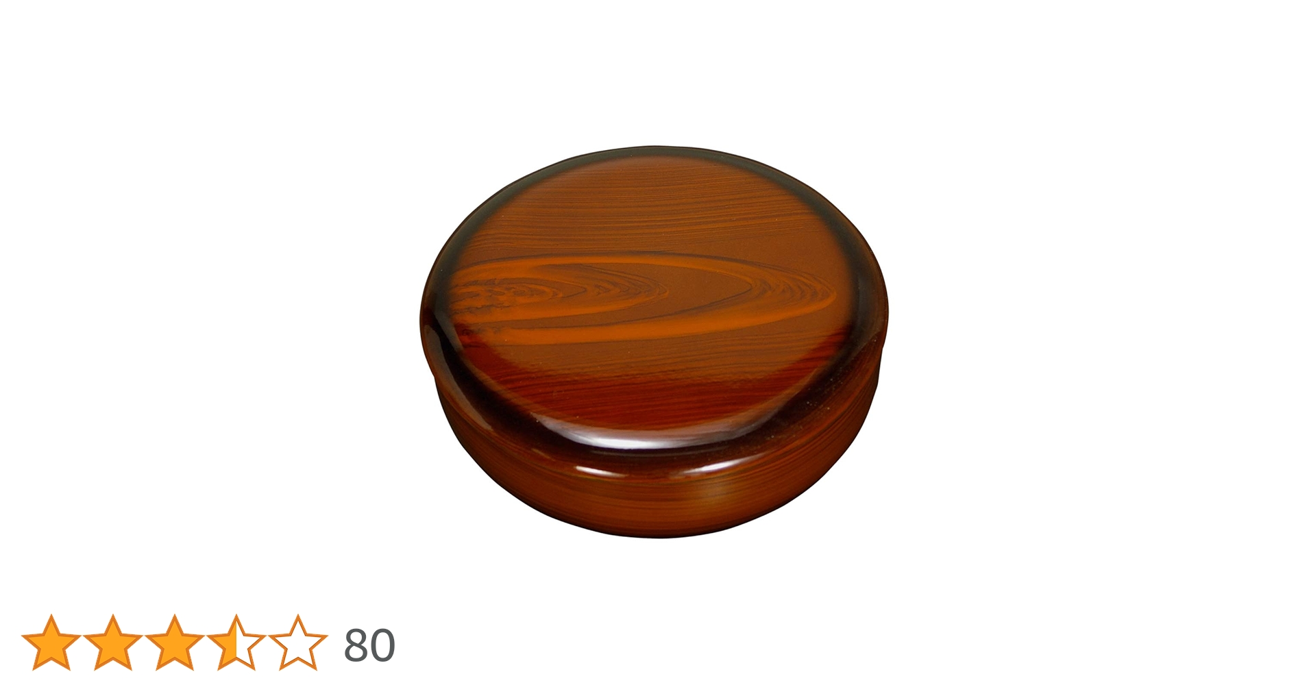 Amazon｜TATSU-CRAFT（タツクラフト） 菓子器 杢目 18cm 蓋付き 小 大