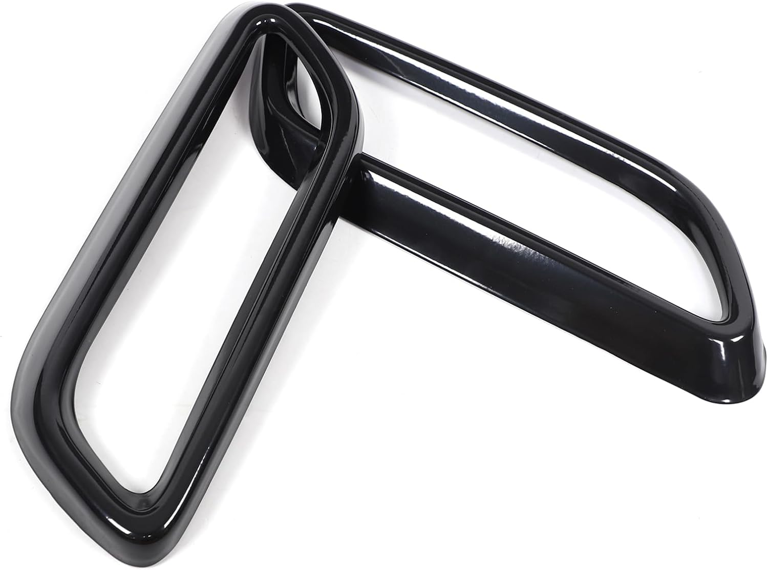Tail Throat Exhaust Outputs Frame Cover Trim Compatible with 2020-2023 Cadillac CT4/CT5, 2023-2024 Cadillac CT6,Stainless Steel Exhaust Pipe Decorate Cover Car Exterior Accessories