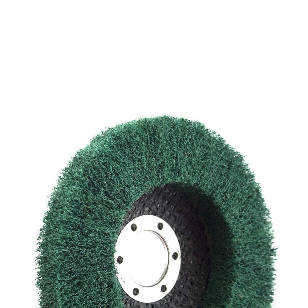 Dischi Feltro Per Auto 4 Dischi Lucidatura Lana 100mm HOTCKB - Con Plateau Per Angolari E Adattatore M14 Disco Lucidatrice