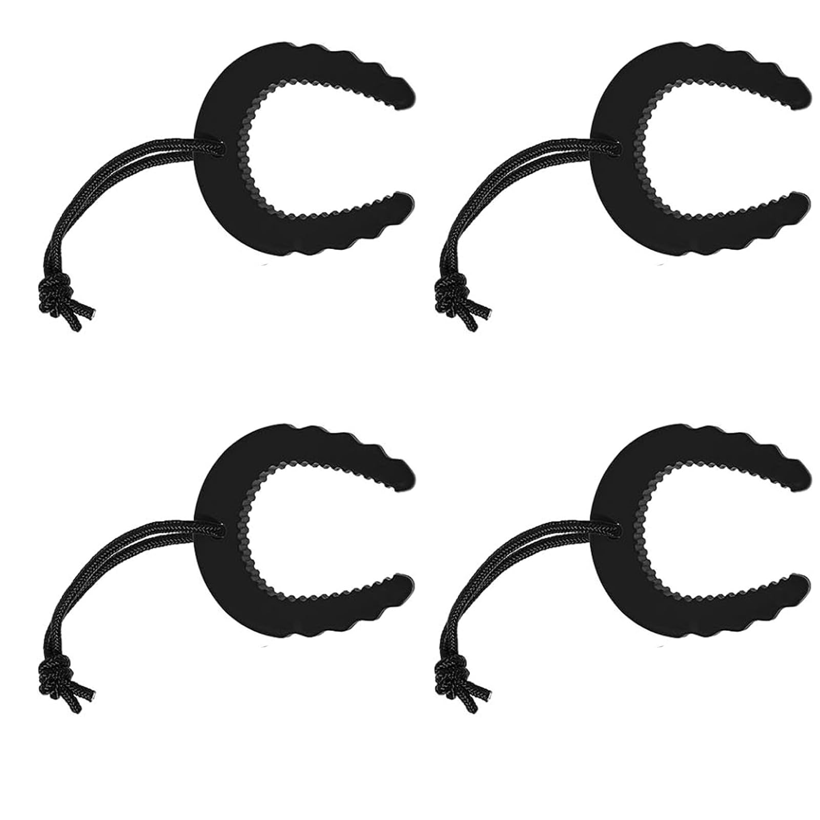 Newft 4 Black 4Pcs Door Finger Pinch Guard Baby Proofing Door Slam Stoppers Pinch Guard For Child Prevents Finger Security C Shaped Cushion