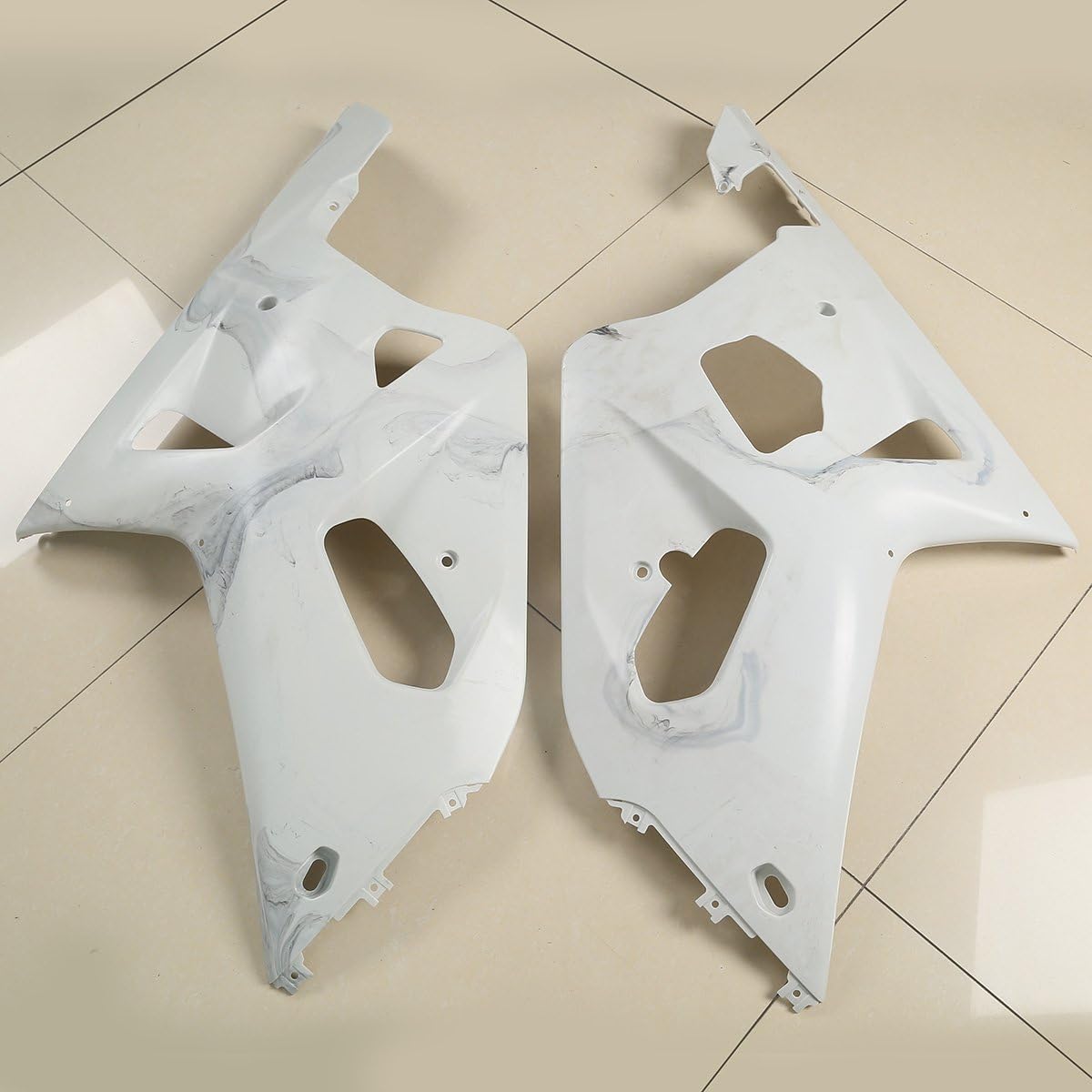XMT-MOTO Fairing Kit Bodywork fits for Suzuki GSXR600 GSXR750 2001-2003 K1/750,Unpainted White
