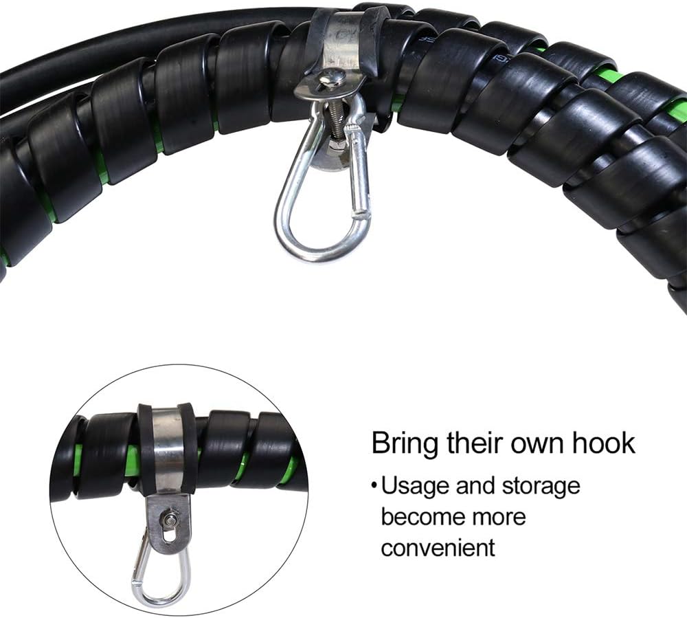 Flash Deals - 80% OFF KOOTANS 3 in 1 Wrap Air Power Line 15 Feet 7 Way Copper Electrical Cable ABS Wire & Air Line Hose Assembly Truck Tractor Trailer Rig Electrical Wrap Cord