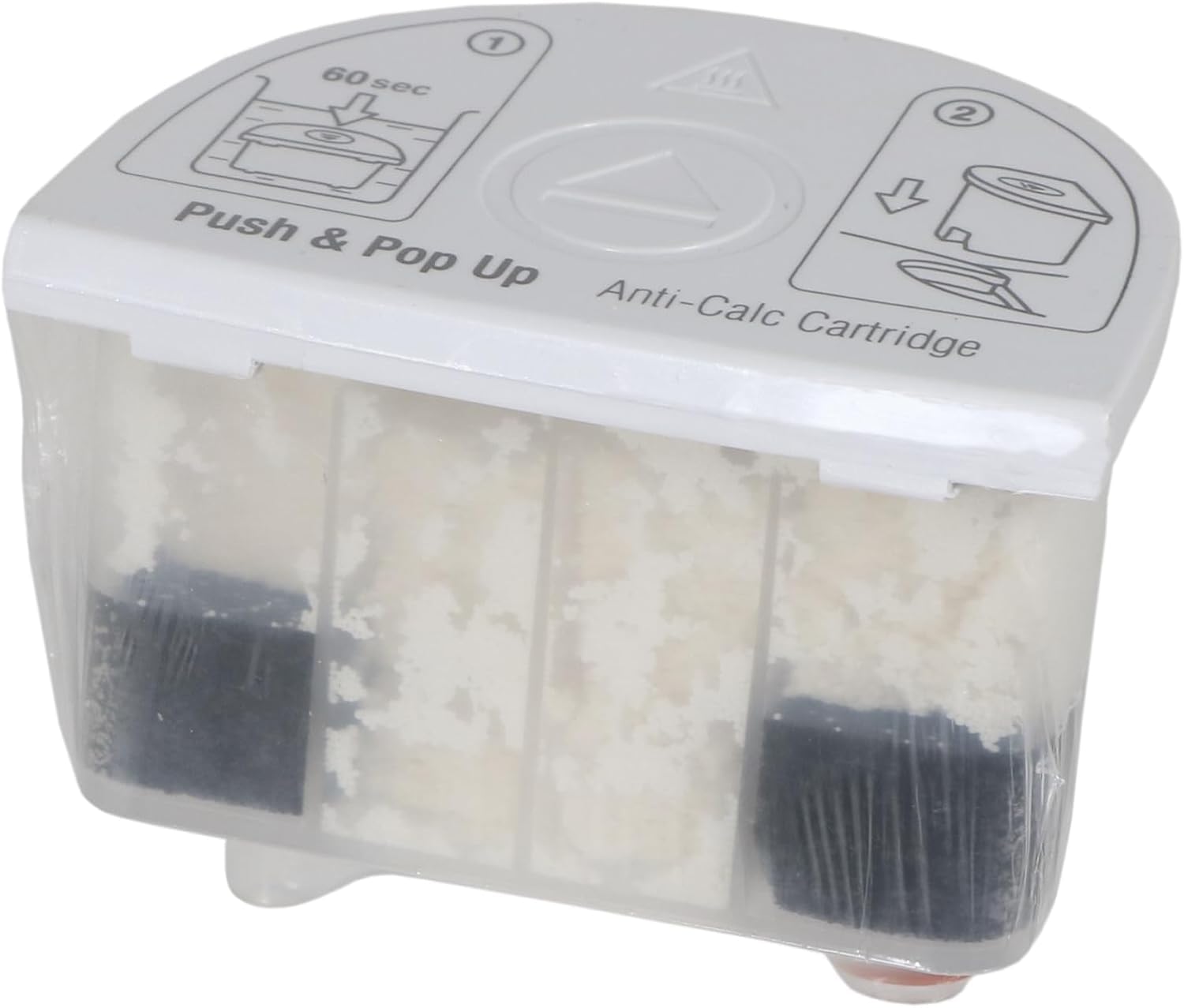 Anti-Calc Cartridge Filter Compatible with Beko Steam Generator Irons SGA7124B, SGA7126P, SGX126M (Pack of 1) 9178007791