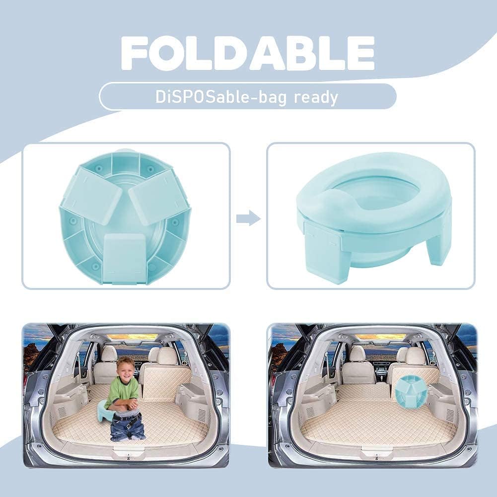 Comfortable Seat for Infants and Toddlers Non-Slip Rubber Potty Topper and Storage Hook : Baby