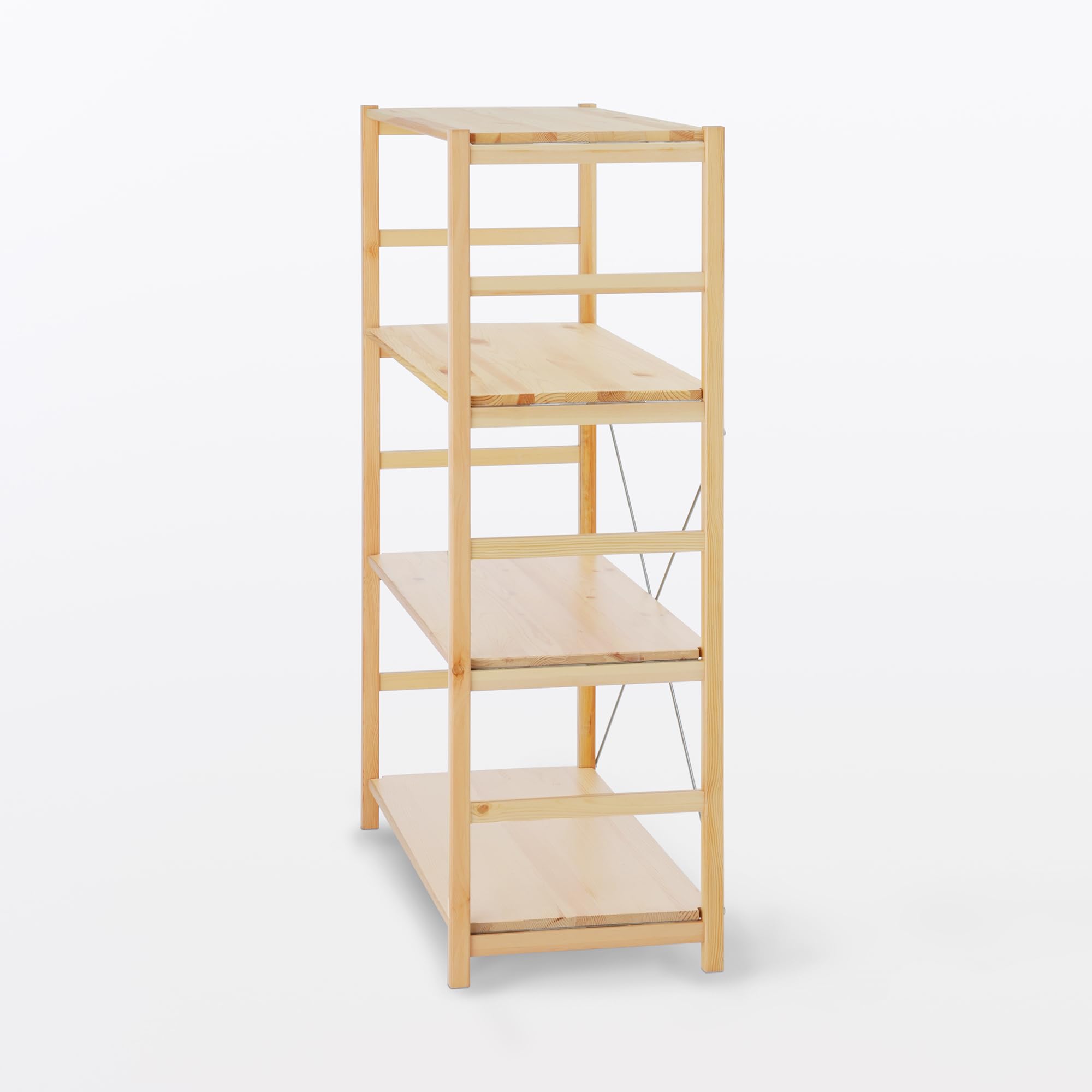 【新着商品】無印良品 パイン材ユニットシェルフ 中 幅86×奥行39.5×高さ120cm 61182292 無印良品 パイン材ユニットシェルフ 中 5cm 奥行39 ユニットシェルフ
