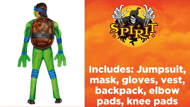Disfraz Infantil Leonardo Tortugas Ninja Deluxe miniatura 4