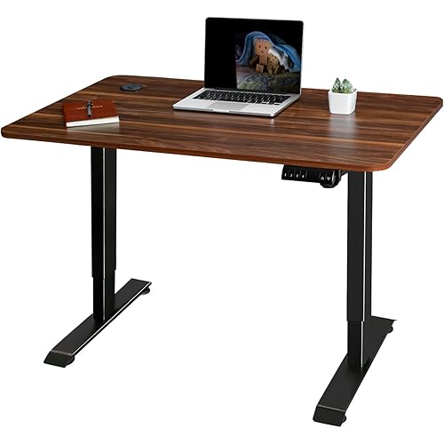 Greesum 4 Pieces Patio Set Furniture, Walnut
