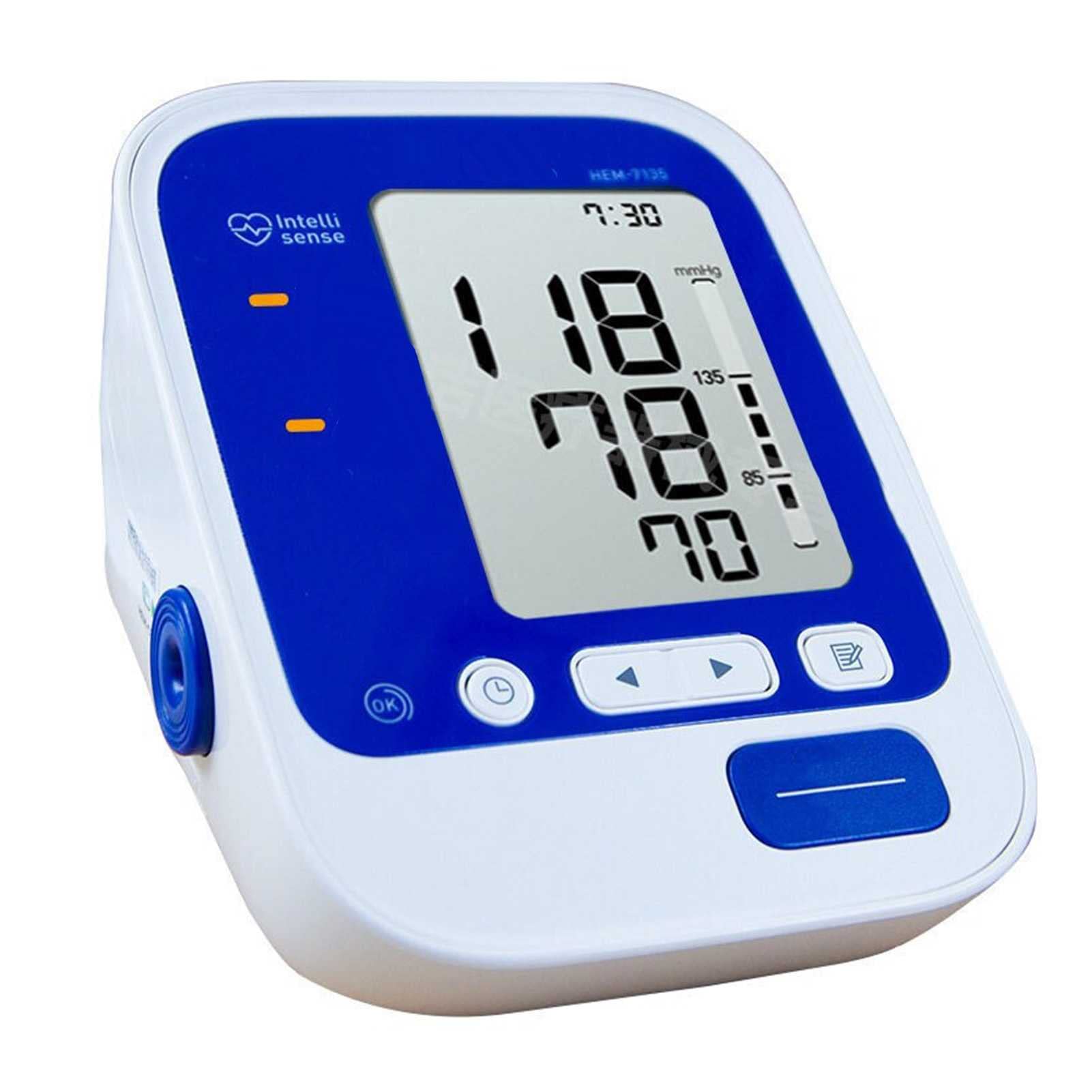 Elektroniczny przyrząd do pomiaru ciśnienia krwi na ramieniu, wielofunkcyjny ciśnieniomierz, jeden kluczowy pomiar, duży ekran Hd, domowy inteligentny automatyczny ciśnieniomierz