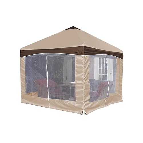 King Canopy Garden Party Backyard Gazebo 10-Feet by 10-Feet, 4-Leg,