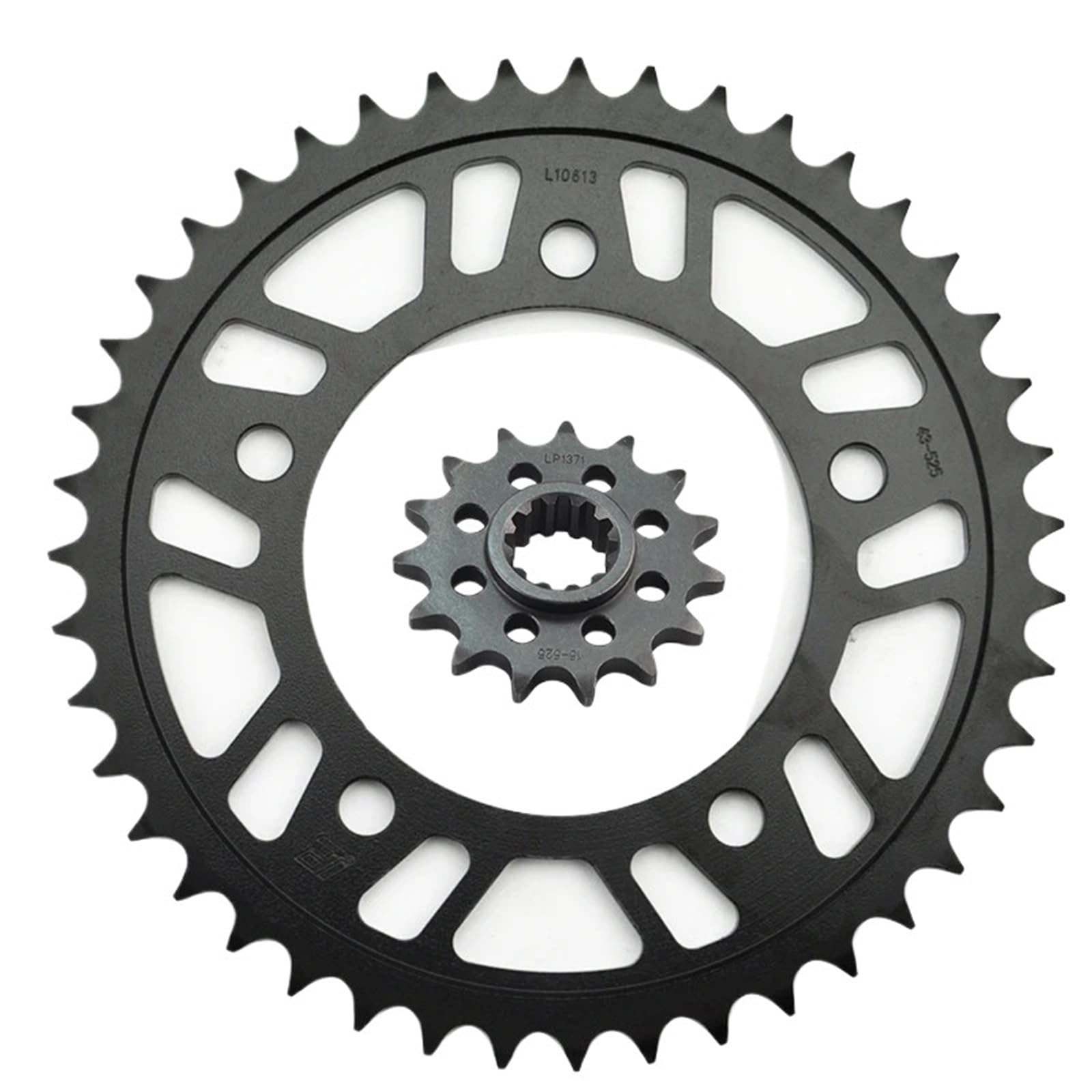 NKURTPC Motorcycle Sprocket Fit For Honda CBR600F CBR600F3 1997-1998 525 Motorcycle Front Rear Sprocket Kits(15 Teeth 43Teeth)