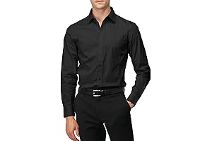 h2h Mens Slim Fit Dress Shirts