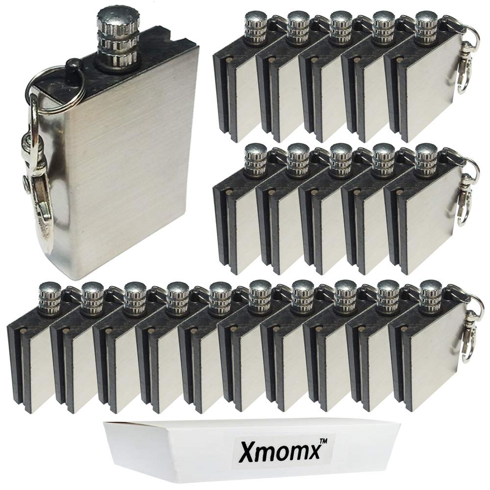 Xmomx 20 x Hiking Emergency Survival Camping Fire Starter Flint Metal Match Lighter