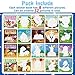 4Pcs Bible Paint by Sticker Books Sticker by Number Books Activity Book Stickers Puzzle Book Christian Craft Art Gift Set Party Favor with Jesus Bible Cross 32 Pictures