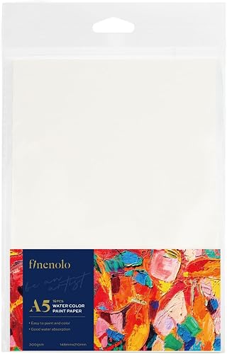 Deli Finenolo A5 Watercolor Paper 16 Sheets 300gsm