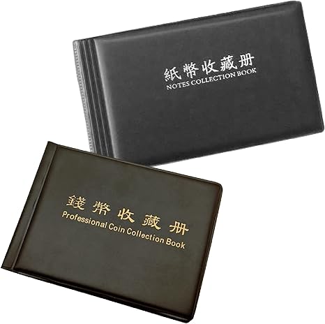 Amazon フェアリーテール 紙幣コインアルバムセット 2冊 コイン ホルダー 収集 趣味 コレクション 通販