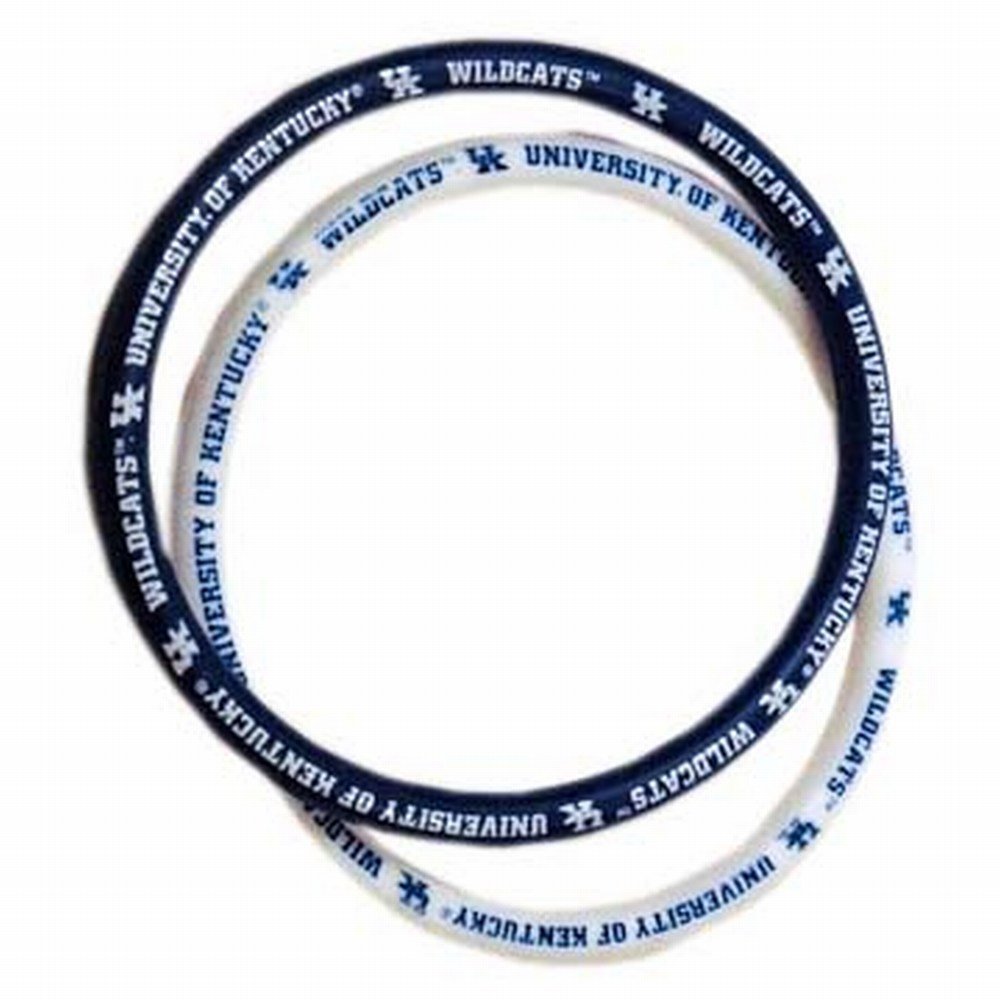 NCAA Kentucky Wildcats Jewelry Bracelet Silicon Gel