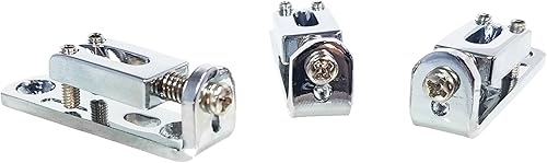 Miniatura 2 de 3 puentes cromados "Indie Bridges" - Puentes de cola dura de 1 cuerda para guitarras de caja de cigarros y más