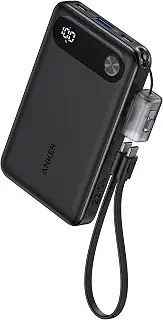 Anker Power Bank (10000mAh, 22.5W) ブラック | モバイルバッテリー 【アップグレード版】10000mAh 最大22.5W出力 ディスプレイ搭載 PD/PowerIQ搭載/PSE技術基準適合 iPhone 17 / 16 / 15 Android iPad その他各種機器対応