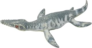 Asixxsix Liopleurodon Figurine, Educational Soft Plastic Ocean Animal Figurine Realistic Resist Impact Sea Toy Figure for Boys and Girls Collection or Gift