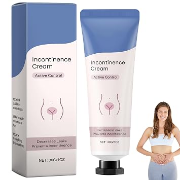 Incontinence Cream for Women, Natural Formula Skin Protectant, Deep Hydration, Lightweight Non-Greasy, Soothing Relief for Discomfort, Gentle for Skin,1oz/PC