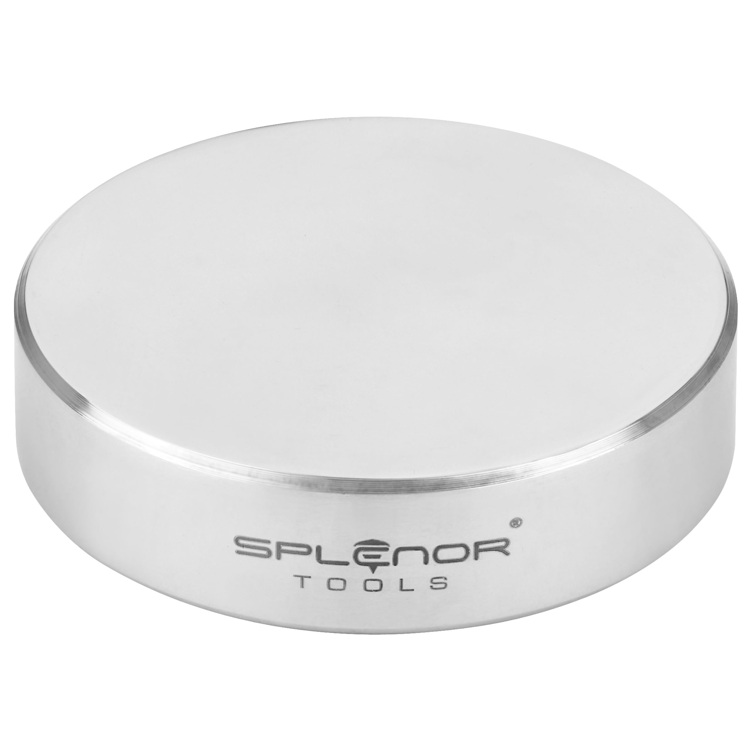 Splenor Tools Steel Bench Block - Flat Anvil Jewelers - Solid Metal Bench Block for Jewelry Repairing & Metal Stamping