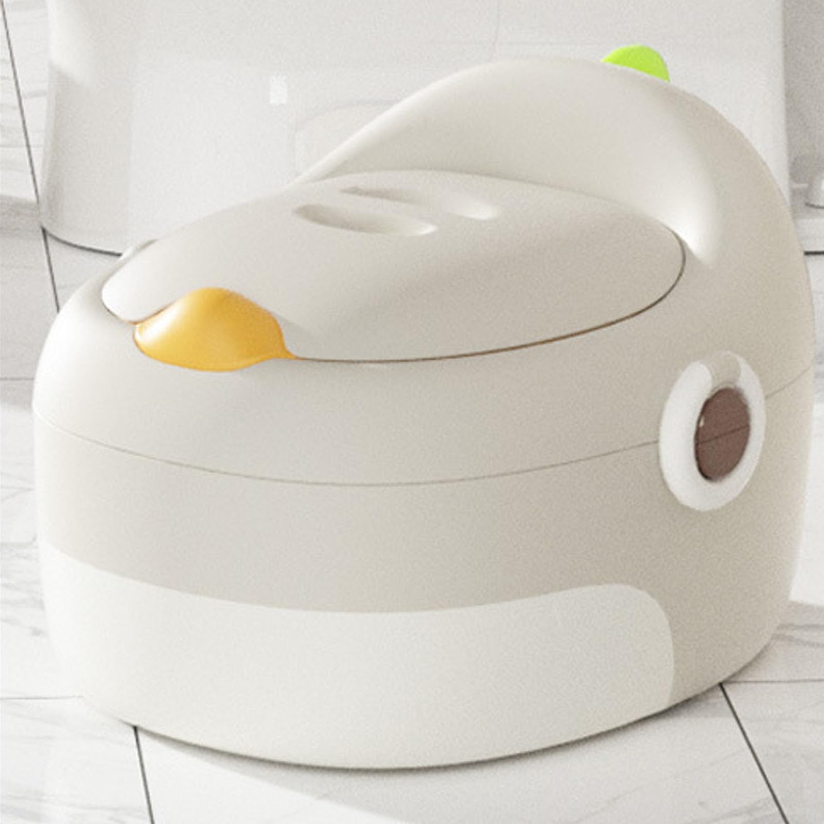 Orinal de bebé 3 en 1, Silla de Inodoro de Entrenamiento, Entrenador Desmontable Portátil para Niños y Niñas, Taburete Ergonómico y Cómodo