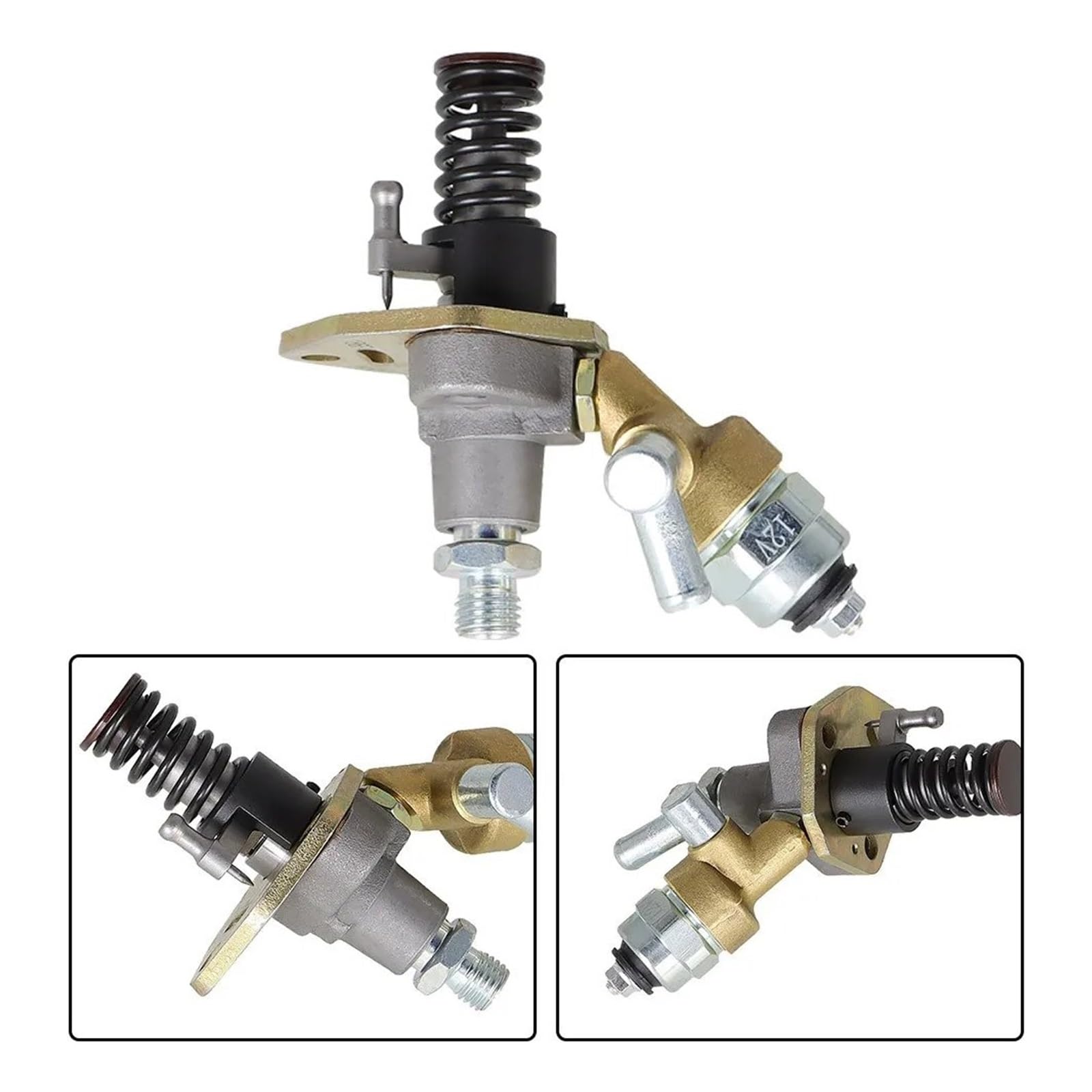 Pompa Carburante Elettrica Per L100 186F 186FE 406CC Motore Diesel Per Generatori Diesel Da 5KW A 7KW Per Pompe Acqua Diesel (4 Pollici) Pompa Iniettore Iniezione Carburante