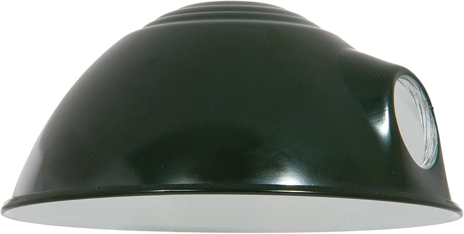 B&P Lamp® Green Parabolic Style Metal Shade