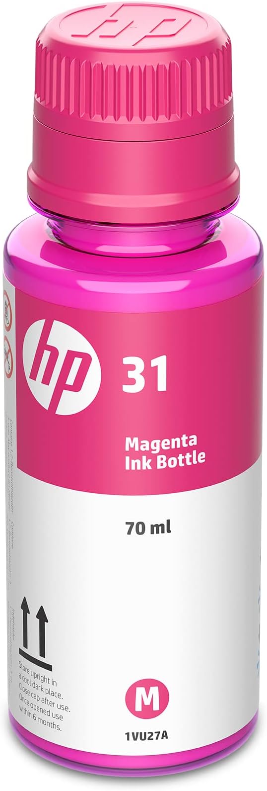 31 | Ink Bottle | Magenta | Up to 8,000 Pages per Bottle | Works Smart Tank Plus 651 Smart Tank Plus 551 | 1VU27AN | Packaging May Vary