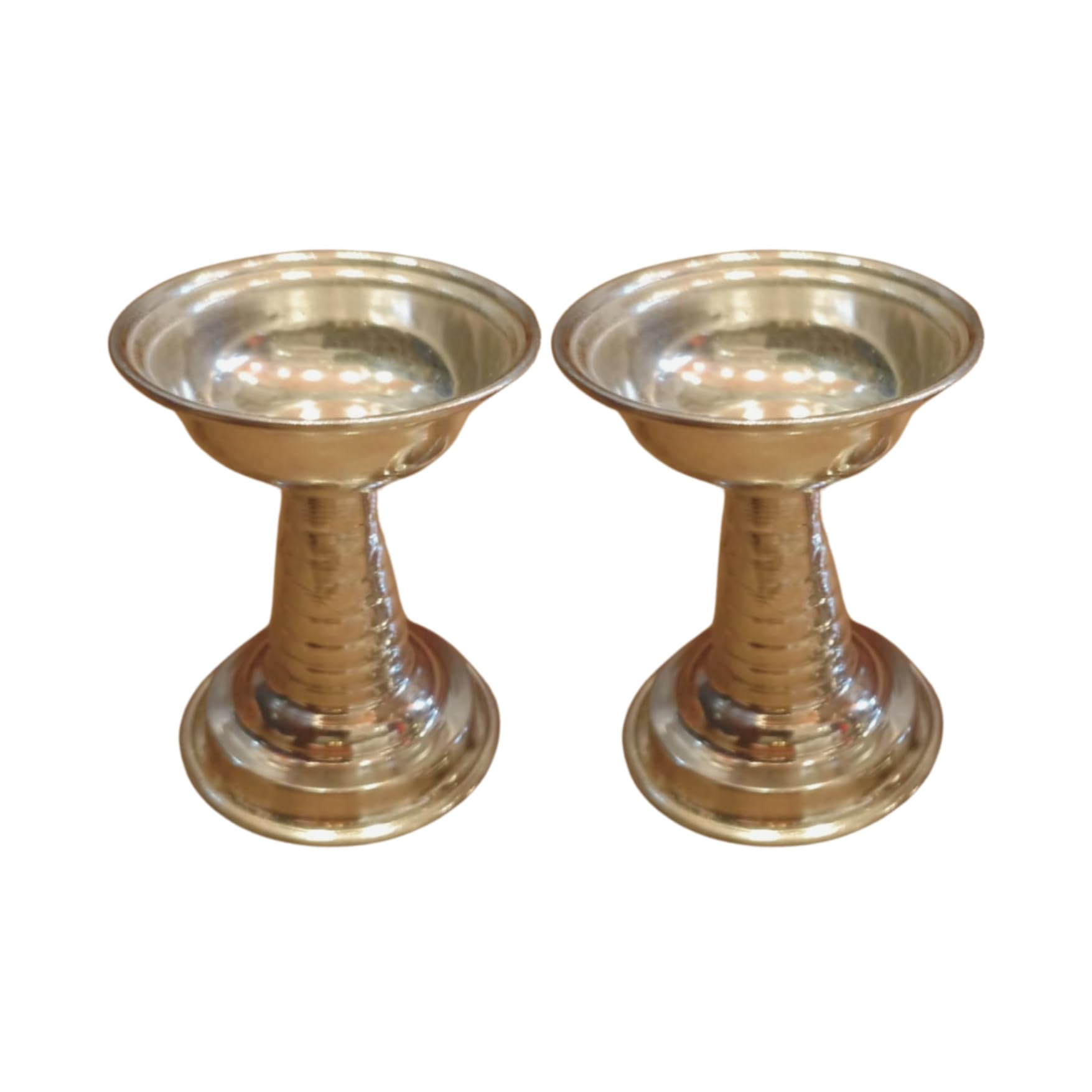 SRI YAGNAA - Brass Shanku Plates 5 pcs - Wedding Return Gifts - Housewarming Return Gifts (BSP-5) — Amazon image 12
