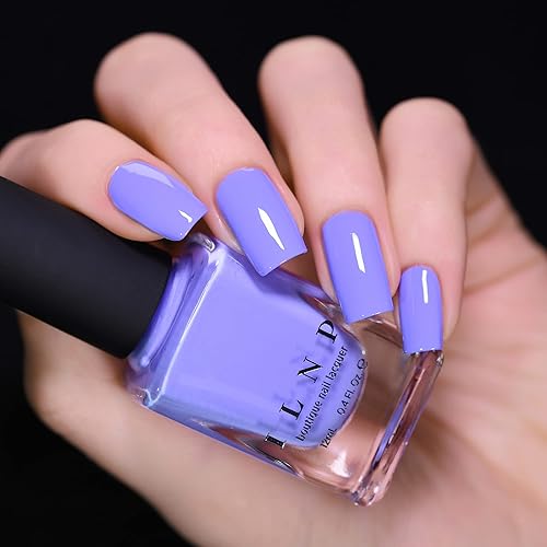 Miniatura 3 de ILNP High Dive - Esmalte de uñas en crema vibrante azul violeta